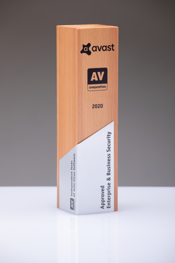 Imagen del trofeo: Avast Approved Enterprise Business Security 2020