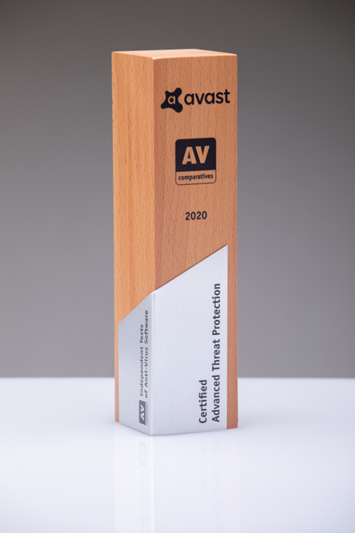 Imagen del trofeo: Avast Certified Advanced Threat Protection 2020