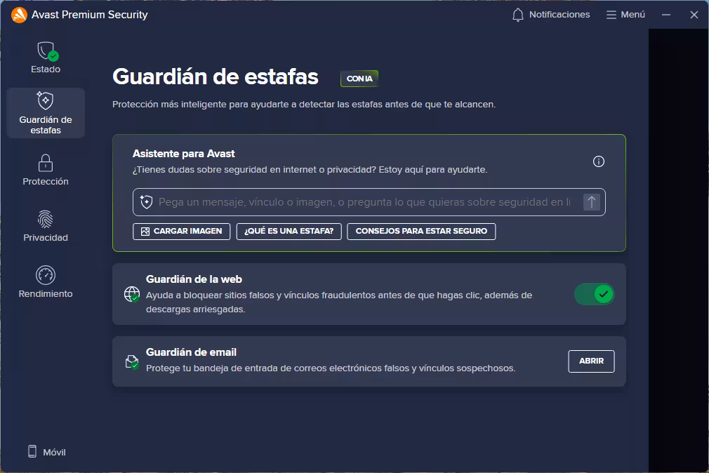 Scam Guardian | Avast