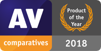 AV-Comparatives - Producto del Año 2018. AV-Comparatives - Producto del Año 2018