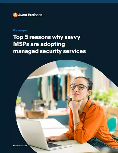 Top 5 Reasons Why Savvy MSPs Are Adopting Managed Security Services - documento PDF en inglés.